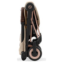 Cybex - Coya Compact Stroller, Rose Gold/Cozy Beige Image 6