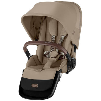 Cybex - Egazelle S Second Seat, Almond Beige With Taupe Frame Image 1