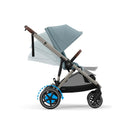 Cybex - Egazelle S Single-to-Double Stroller, Black Frame/Moon Black Image 7