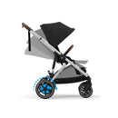 Cybex - Egazelle S Single-to-Double Stroller, Black Frame/Moon Black Image 7