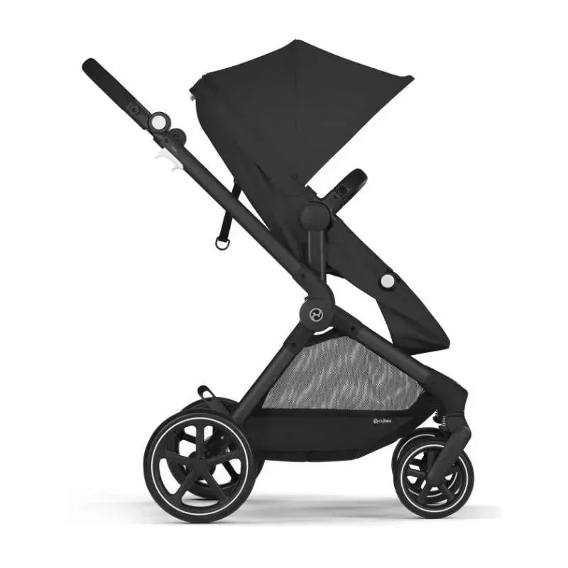 Cybex - Eos Stroller Black Frame & Aton G, Moon Black Image 4