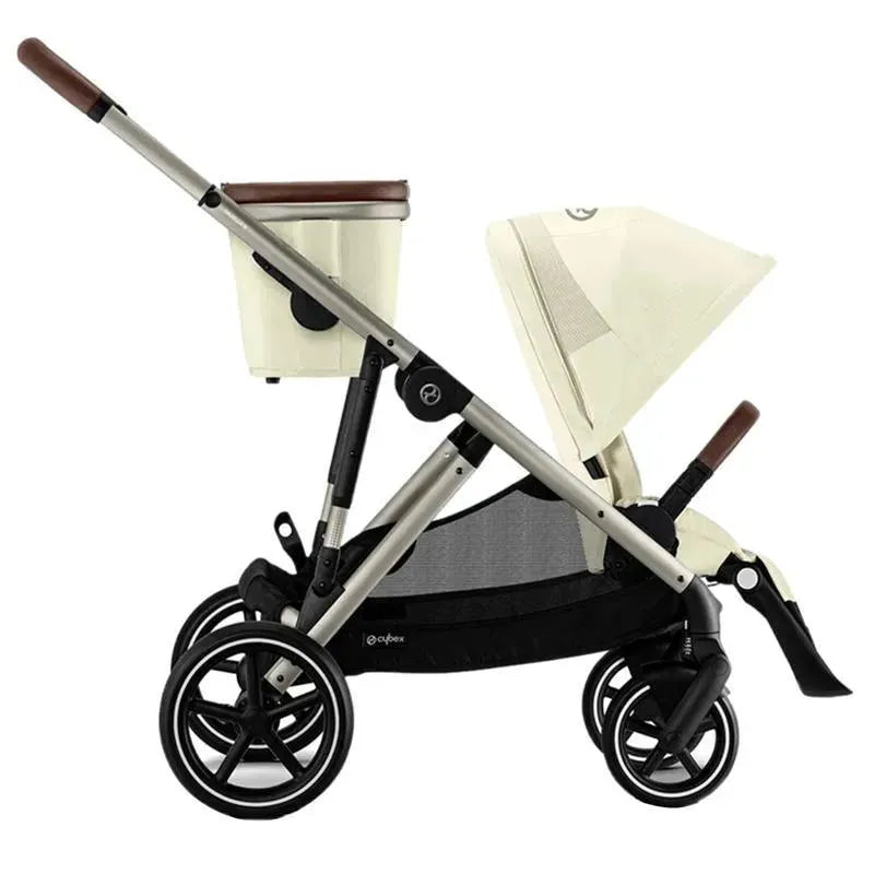 Cybex - Gazelle S 2 Single-to-Double Stroller, Taupe Frame/Seashell Beige Image 1