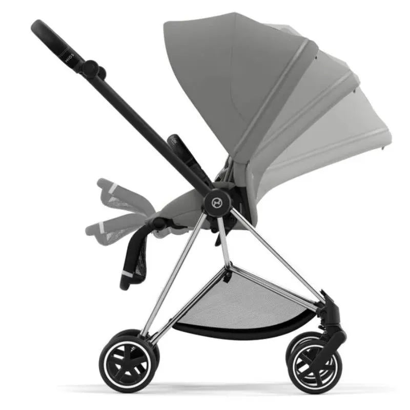 Cybex - Mios 3, Chrome/Black Frame + Mirage Grey Seat Pack Image 3