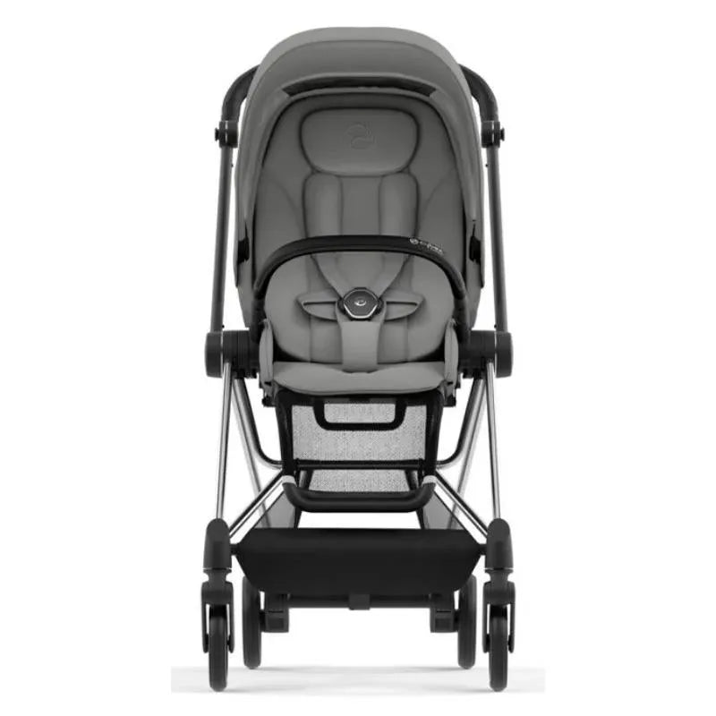 Cybex - Mios 3, Chrome/Black Frame + Mirage Grey Seat Pack Image 4
