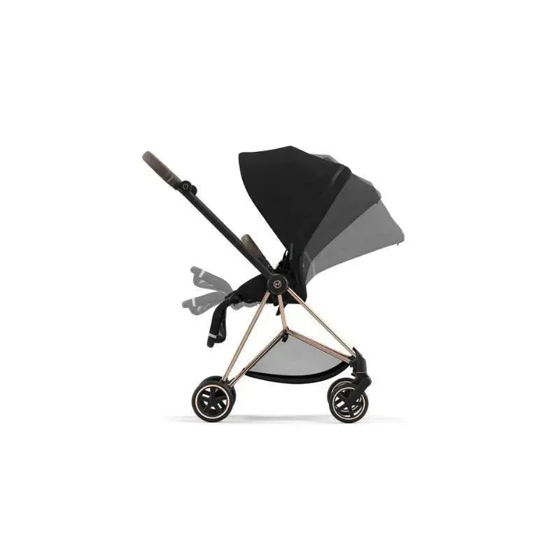 Cybex - Mios 3 Stroller Rose Gold Frame & Deep Black Seat Pack Image 3