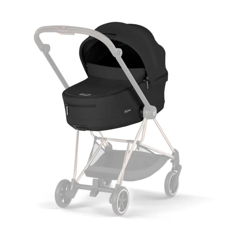 Cybex Mios/Coya Fold Lux Carry Cot, Sepia Black Image 3