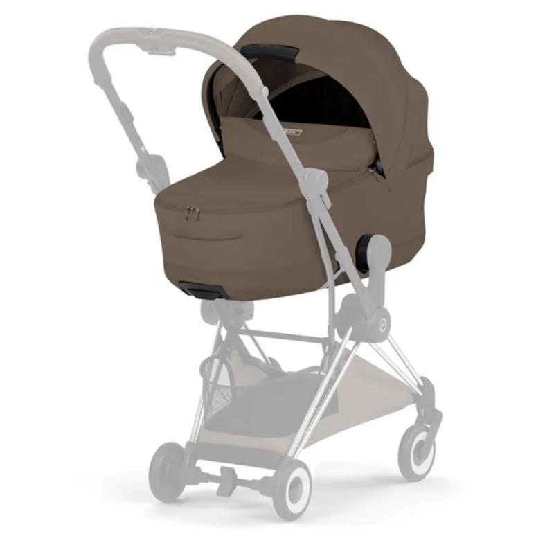 Cybex Mios/Coya Fold Lux Carry Cot Style Collection, Coconut Brown