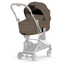 Cybex Mios/Coya Fold Lux Carry Cot Style Collection, Coconut Brown
