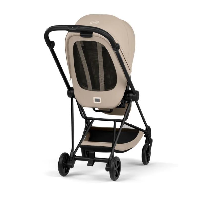 Cybex Mios Stroller, Matte Black Frame/Cozy Beige Lux Seat Image 4
