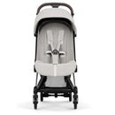 Cybex Platinum Coya Stroller Style Collection, Chrome Frame/City Grey Lux Seat Image 3