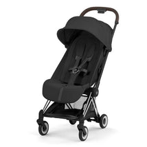 Cybex Platinum Coya Stroller Style Collection, Chrome Frame/Sepia Black Lux Seat Image 1