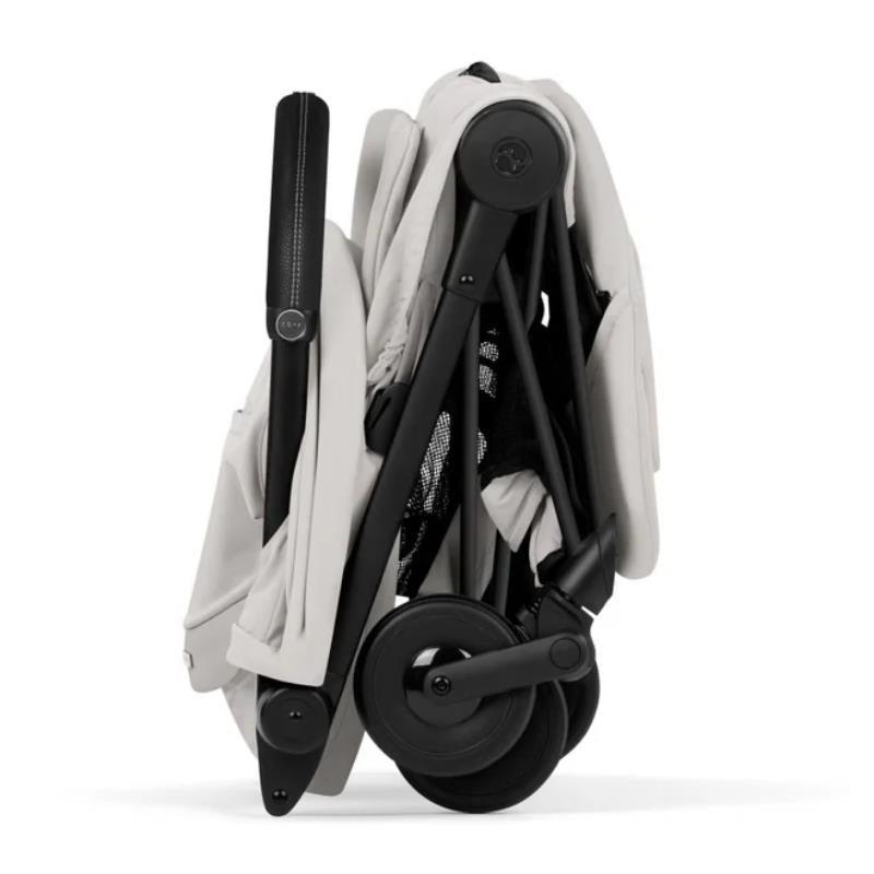Cybex Platinum Coya Stroller Style Collection, Matte Black Frame/City Grey Lux Seat Image 6