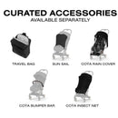 Cybex Platinum Coya Stroller Style Collection, Rose Gold Frame/Cozy Beige Lux Seat Image 10