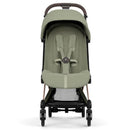 Cybex Platinum Coya Stroller Style Collection, Rose Gold Frame/Sage Green Lux Seat Image 4