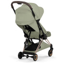 Cybex Platinum Coya Stroller Style Collection, Rose Gold Frame/Sage Green Lux Seat Image 5