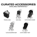 Cybex Platinum Coya Stroller Style Collection, Rose Gold Frame/Sepia Black Lux Seat Image 9