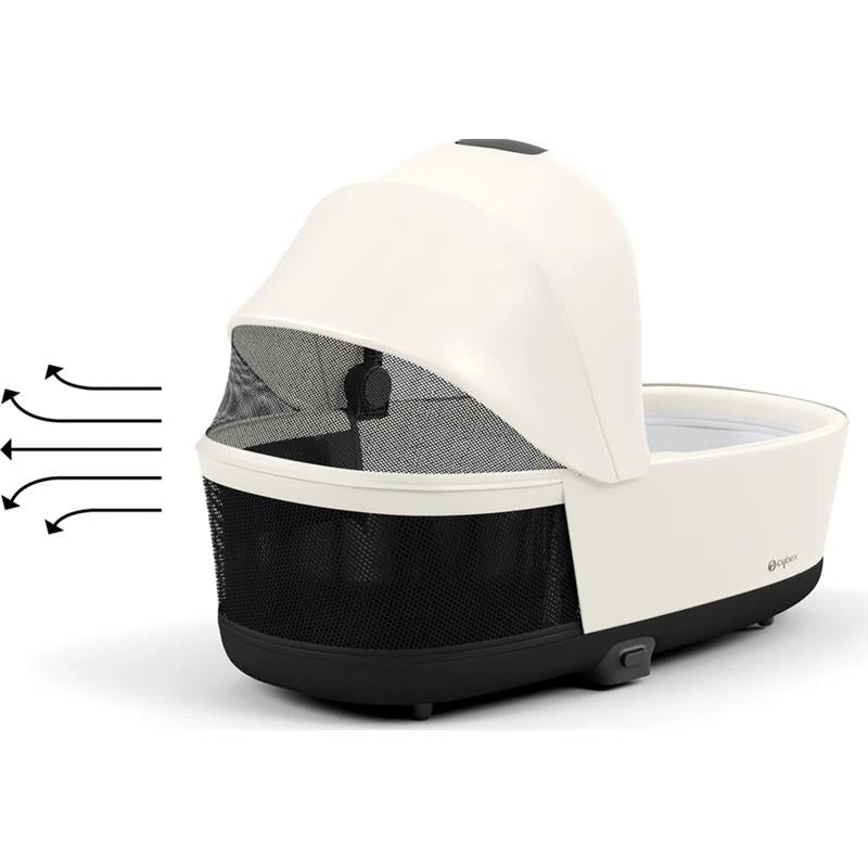 Cybex - Priam 4/E-Priam 2 Lux Carry Cot, Off White Image 2