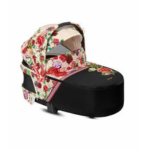 Cybex - Priam 4/ePriam 2 Lux Carry Cot, Spring Blossom Light Image 2