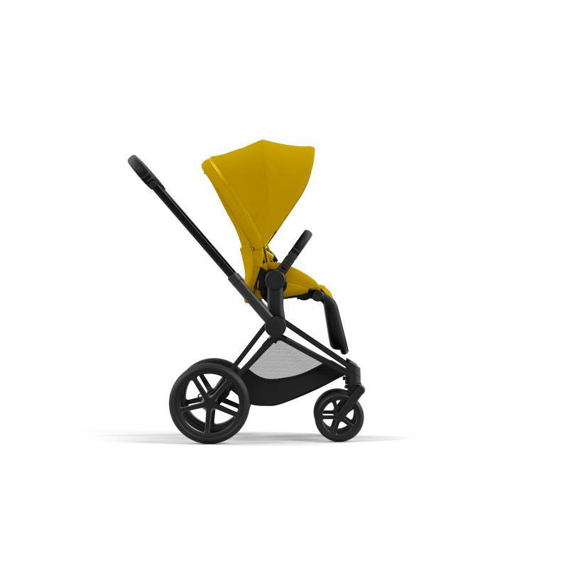 Cybex - Priam 4 Stroller Matte Black Frame/Mustard Yellow Seat Image 6