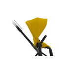 Cybex - Priam 4 Stroller Matte Black Frame/Mustard Yellow Seat Image 4