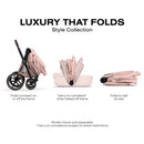 Cybex Priam Fold Carrycot Style Peach Pink Light Image 3