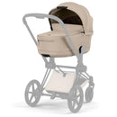 Cybex Priam Fold Lux Carry Cot, Cozy Beige Image 3