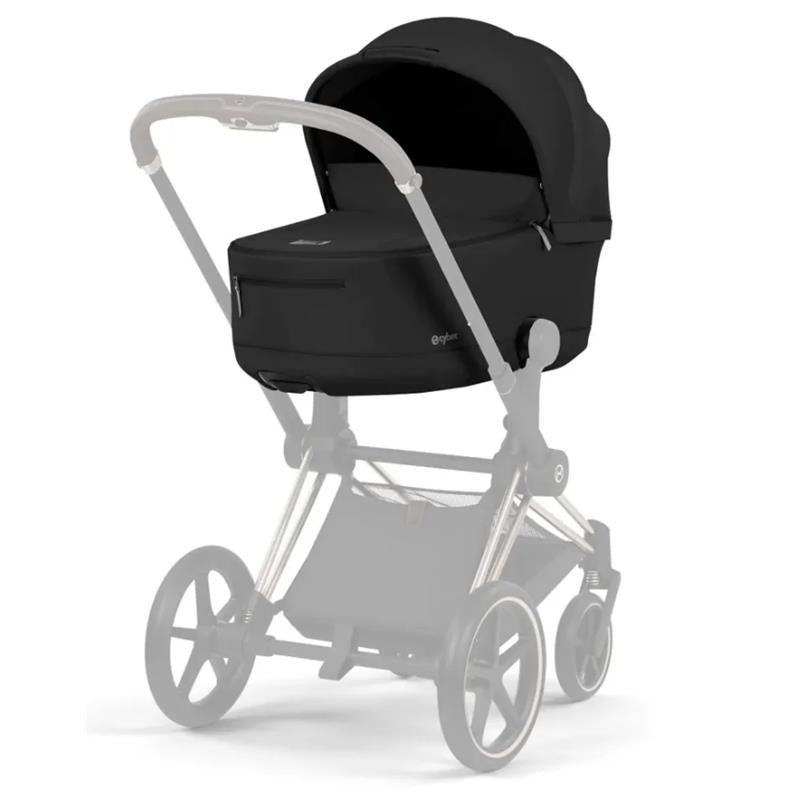 Cybex Priam Fold Lux Carry Cot, Sepia Black Image 3