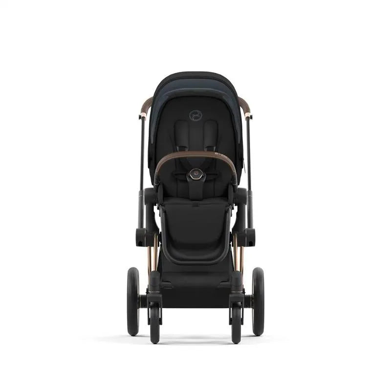 Cybex - Priam 4 Stroller Rose Gold Frame + Sepia Black Seat Pack Image 3