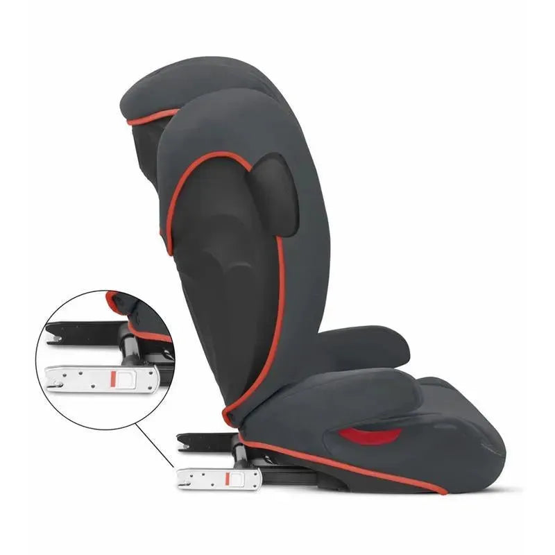 Cybex Solution B2-Fix +Lux - Steel Grey - Toddler Booster Seat Image 6