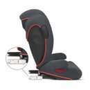 Cybex Solution B2-Fix +Lux - Steel Grey - Toddler Booster Seat Image 6