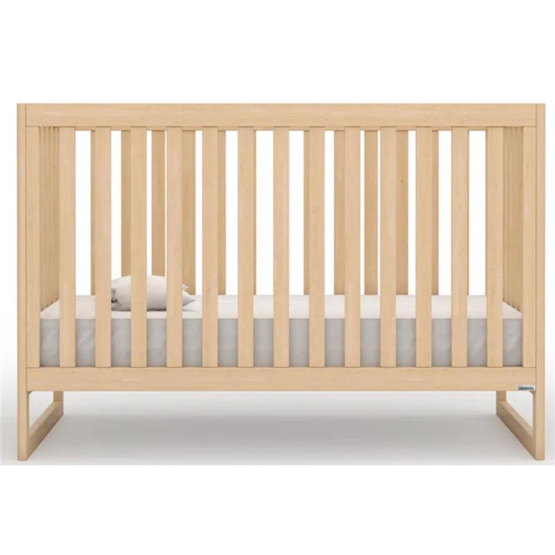 Dadada - Baby’s 3-in-1 Austin Convertible Crib, Natural Image 1
