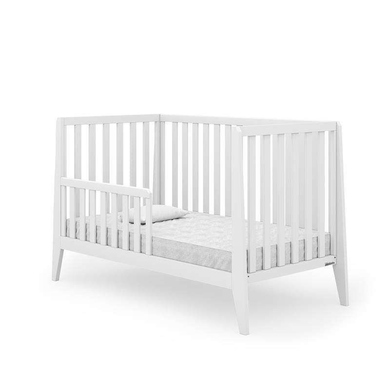 Dadada - Boston 3-In-1 Convertible Crib, White Image 5
