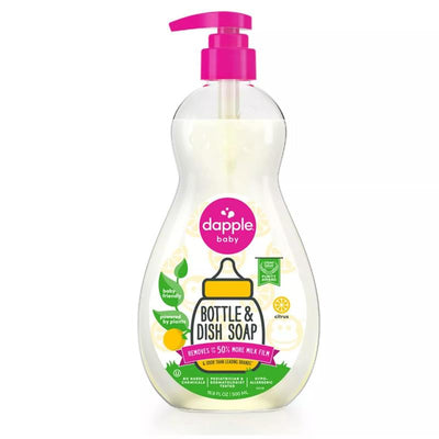 Dapple - Bottle & Dish Liquid, Citrus, 16.9 Oz Image 1