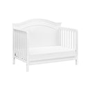 DaVinci Charlie 4-In-1 Convertible Baby Crib - White Image 4