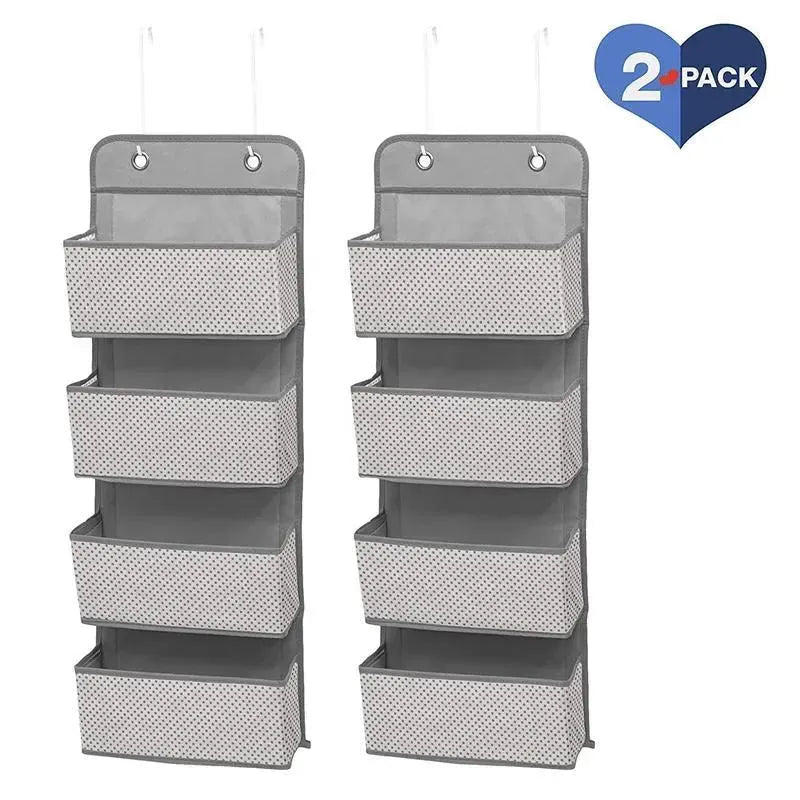 Delta - 2 Pk 4 Pocket Nursery Organizr, Cool Grey Image 11