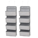 Delta - 2 Pk 4 Pocket Nursery Organizr, Cool Grey Image 1