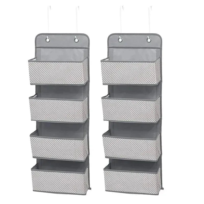 Delta - 2 Pk 4 Pocket Nursery Organizr, Cool Grey Image 1