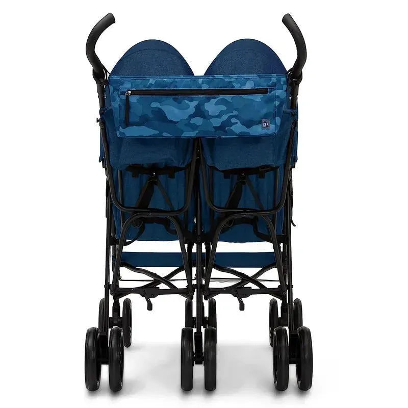 Delta Children - BabyGap Classic Side-by-Side Double Stroller, Navy Camo Image 7