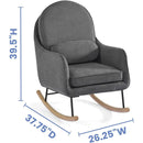 Delta - Ella Rocker With Livesmart Evolve Fabric Image 7