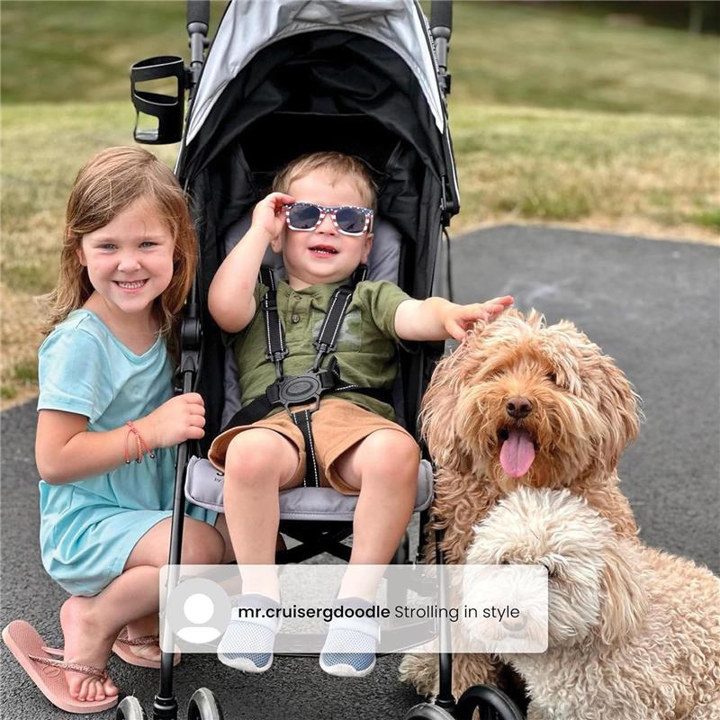 Delta - Jeep Adventureglyde Stroller By Delta Children, Black With Grey  Image 10