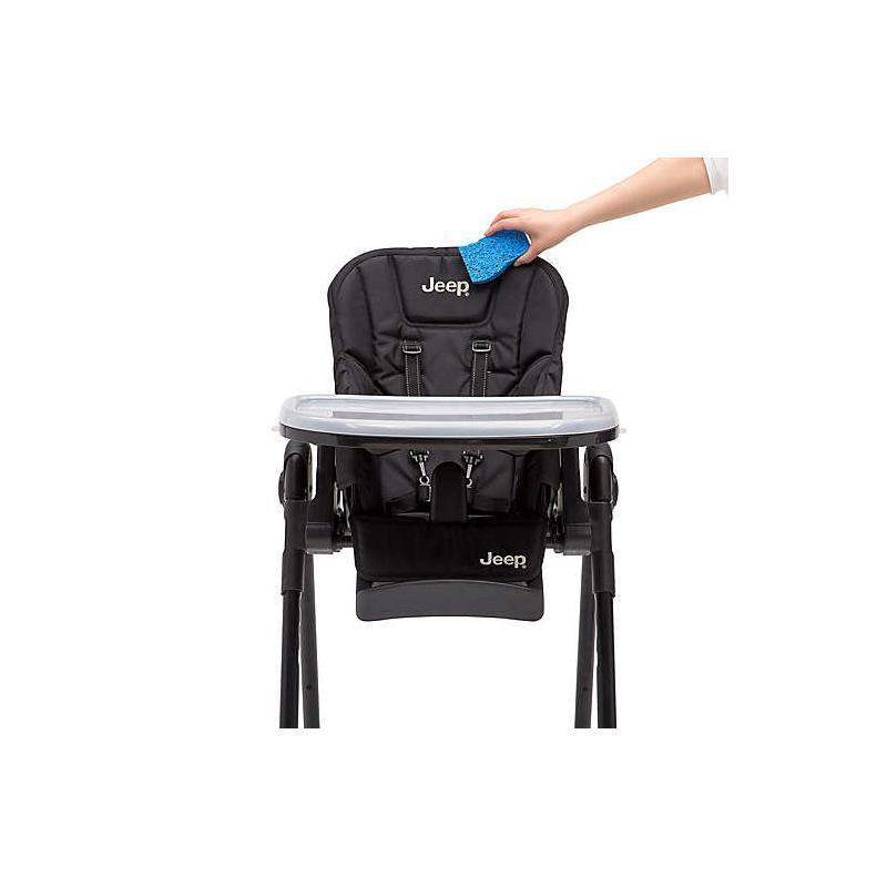 Delta - Jeep Classic Convertible High Chair, Midnight Black Image 7