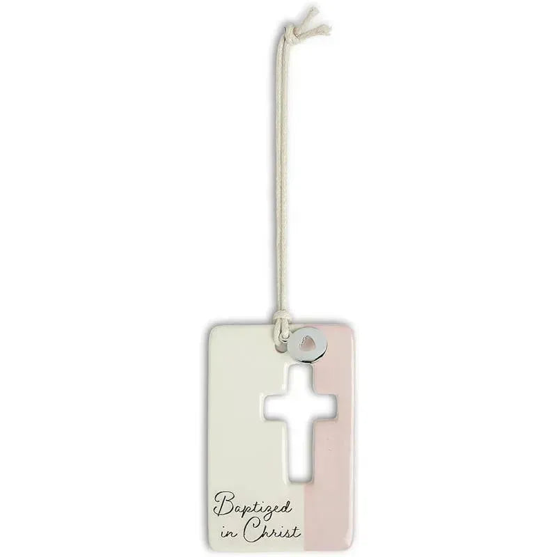 DEMDACO - Baptism Token, Pink Image 1