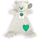 DEMDACO - Birthstone Color Emerald Green and Grey, Stuffed Animal Blankie Bear May Image 3