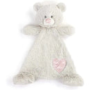 DEMDACO - Birthstone Color Tourmaline and Grey, Stuffed Animal Blankie Bear October Image 4