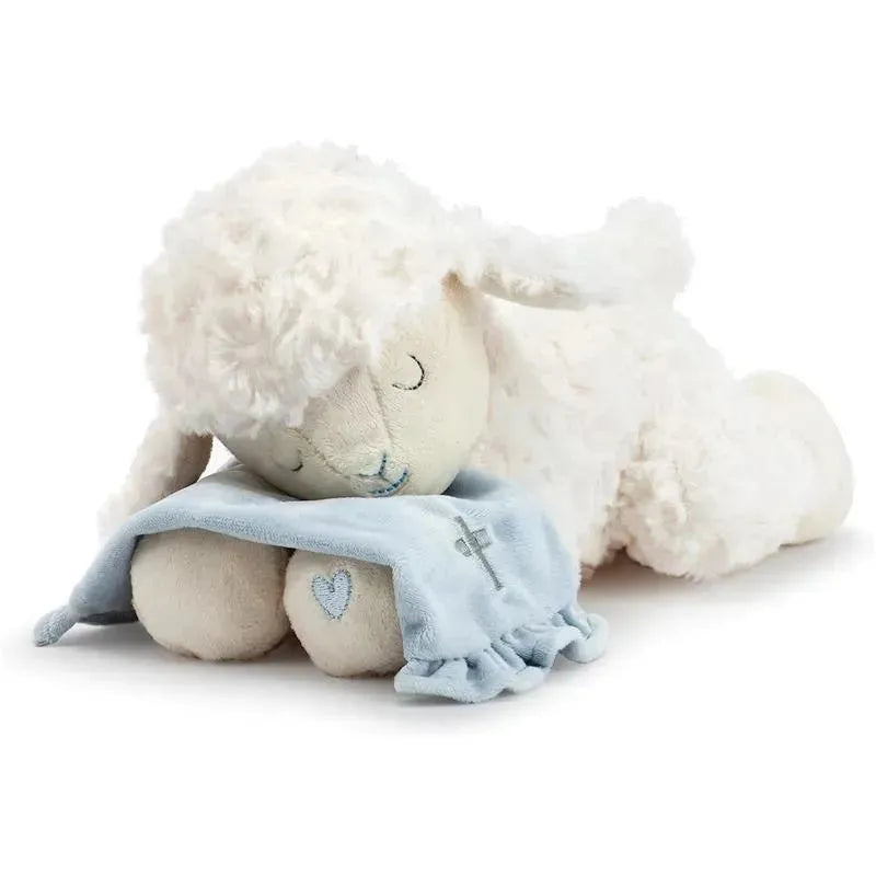 Demdaco - Blue Goodnight Prayer Mechanical Lamb Image 1