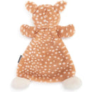 DEMDACO - Cozies Fiona Fawn Tan and White, Stuffed Animal Security Snuggly Rattle Blankie Image 3
