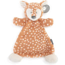 DEMDACO - Cozies Fiona Fawn Tan and White, Stuffed Animal Security Snuggly Rattle Blankie Image 4
