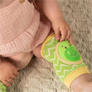 Demdaco - Dinosaur Infant One Size Fits Most Green & Yellow Knee Pads Kneezies Image 4