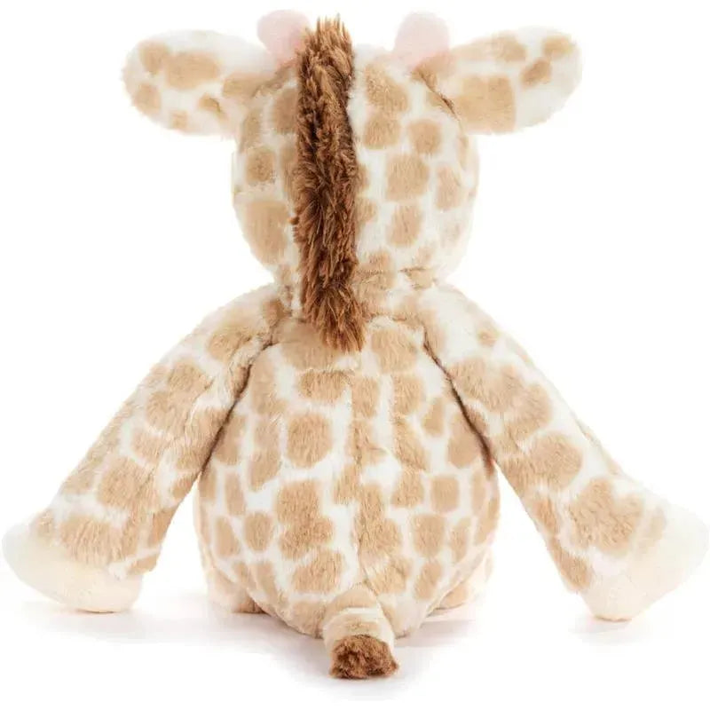 DEMDACO - Luxurious Stuffed Animal, Brown and Pink, Giraffe Image 3