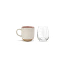 Demdaco - Mug And Wine Glass Set, When Baby Wakes/Sleeps Image 2
